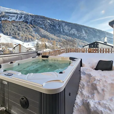 Spacious Apartment - Beautiful Terrace With View Leukerbad Exterior photo